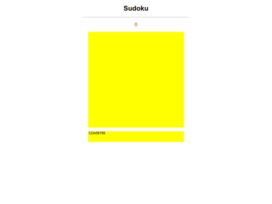 sudoku screenshot