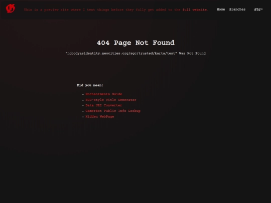 sgc/trusted/karta/test screenshot