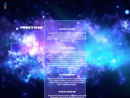 myblog screenshot