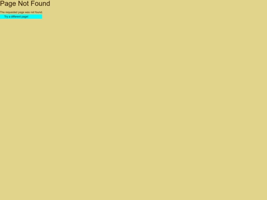 not_found screenshot