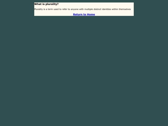 plurality screenshot