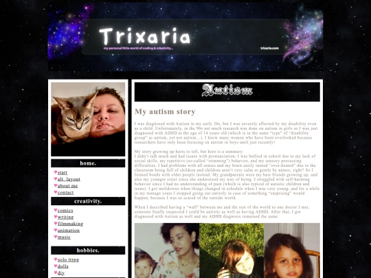 disability/autism screenshot