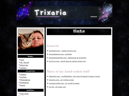 links screenshot