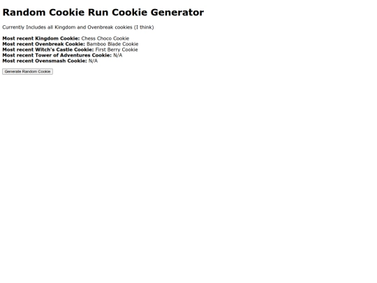 cookielist screenshot