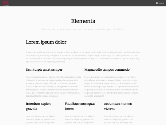 demo/elements screenshot