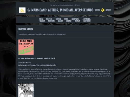 albums screenshot