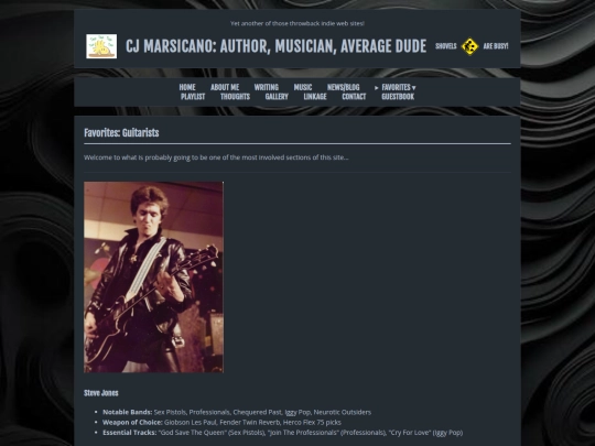guitarists screenshot