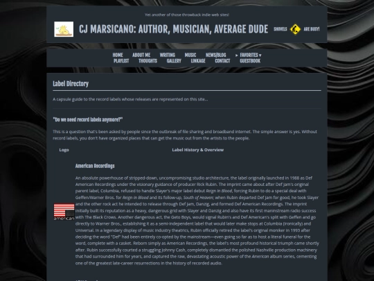 labeldirectory screenshot