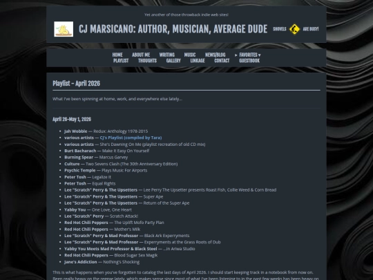 playlist_april2026 screenshot
