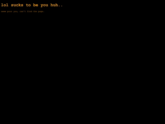 not_found screenshot