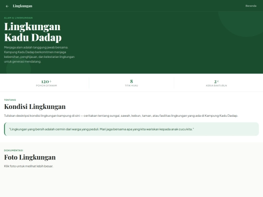 lingkungan screenshot