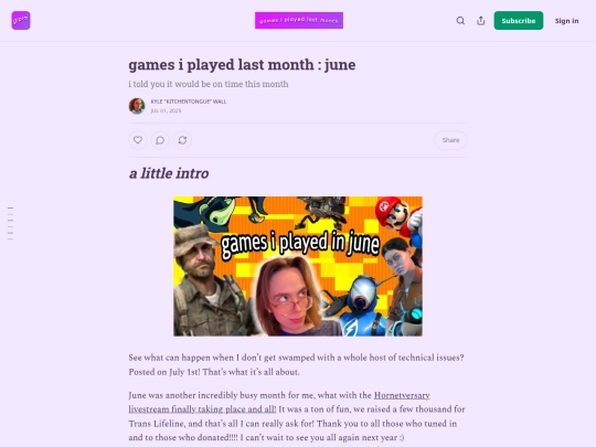 blog screenshot