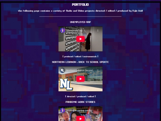 portfolio screenshot