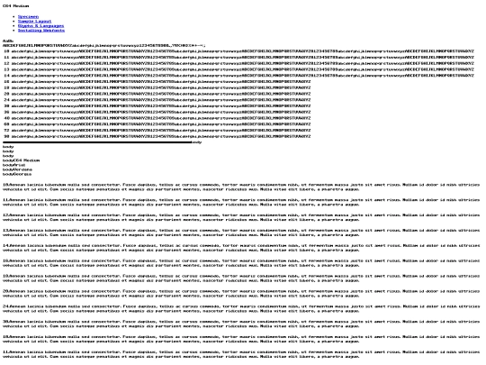webfonts/c64-demo screenshot