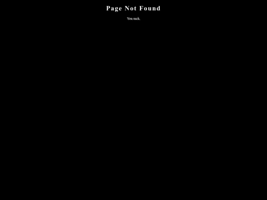 not_found screenshot
