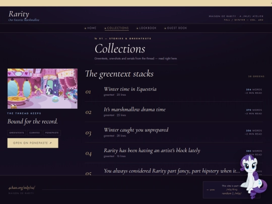 collections screenshot
