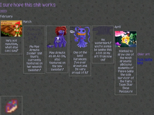 Art/gallery screenshot