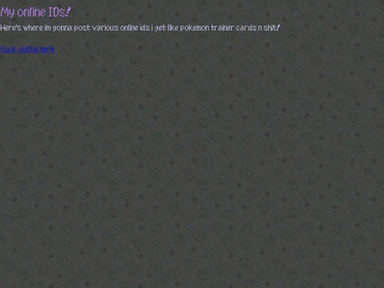 IDs screenshot
