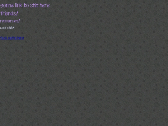 Links screenshot