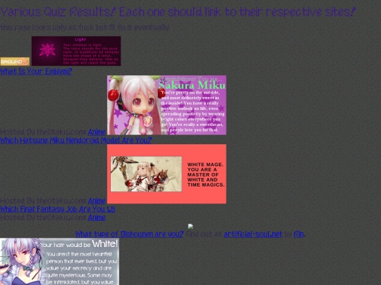 QuizResults screenshot
