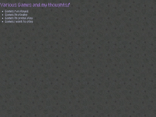 Rambling/Gaming screenshot