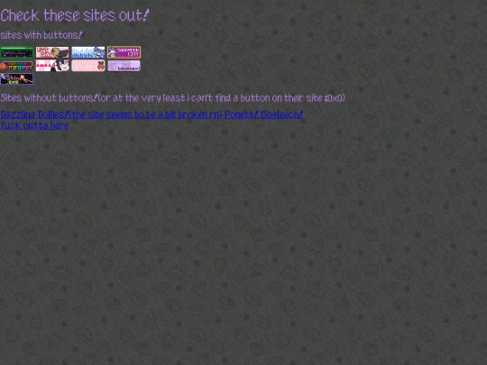 Sites I Follow screenshot