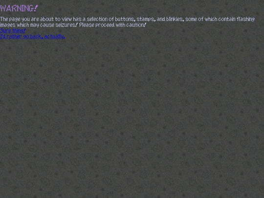 warning screenshot