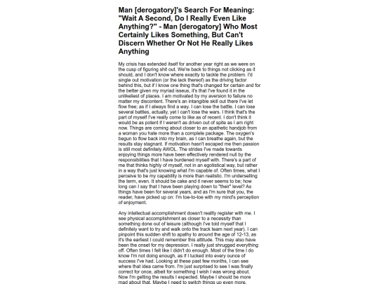 articles/complainingaboutshit screenshot