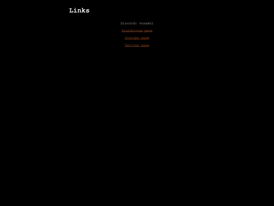 links screenshot
