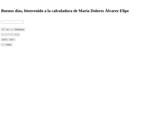 calculadora screenshot
