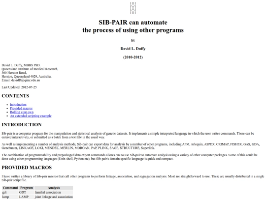 Programs/Using_Sib-pair/calling screenshot