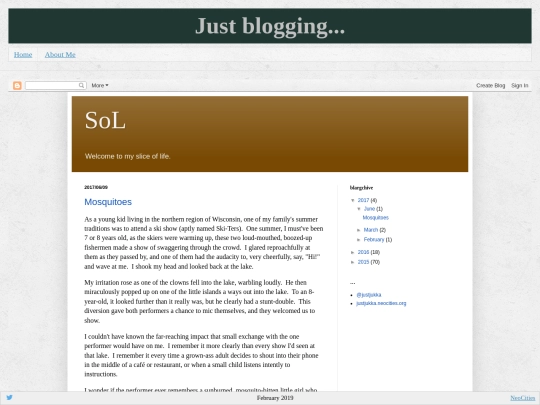 blog screenshot