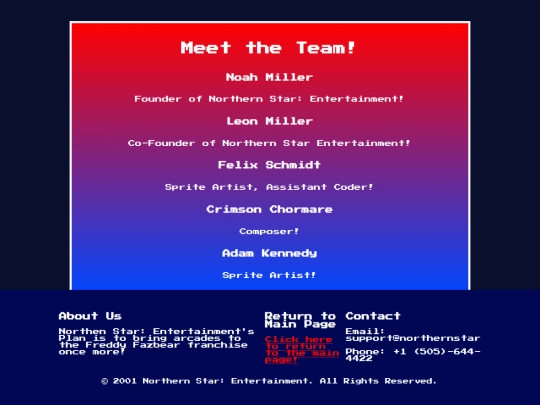 team screenshot
