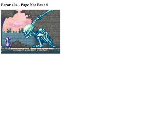 not_found screenshot
