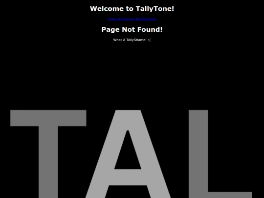 not_found screenshot