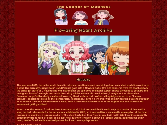 FloweringHeartArchive screenshot