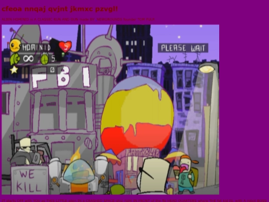 alien_hominid screenshot
