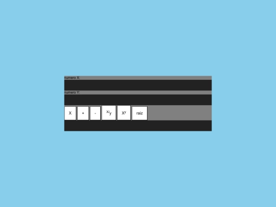 calculadoraJQ screenshot