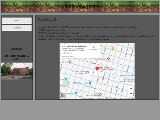 escuela screenshot