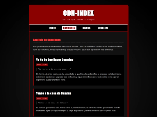 canciones screenshot