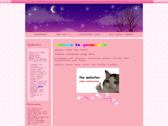 comissionary screenshot