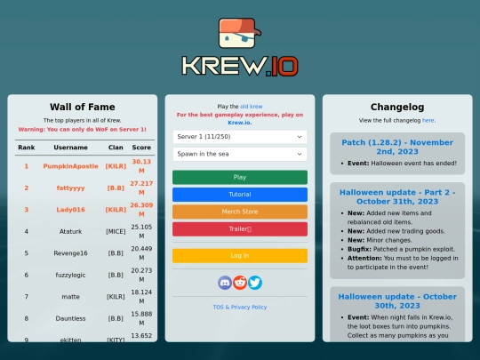 krew screenshot