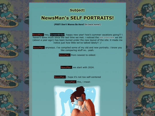 w-selfportraits screenshot
