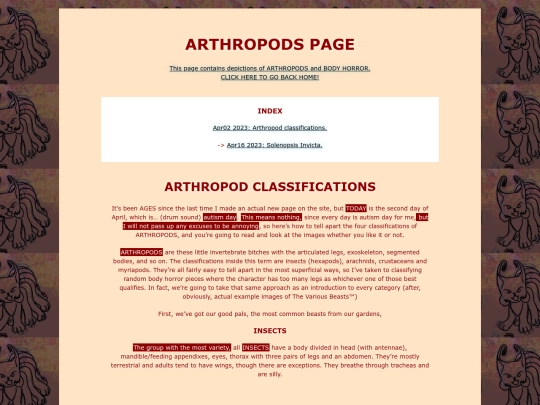 z-arthropods screenshot