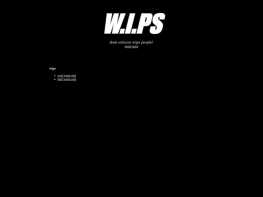 woip screenshot