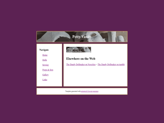 Links screenshot