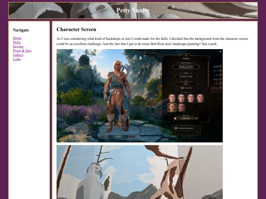 PropsSet/CharacterScreen screenshot