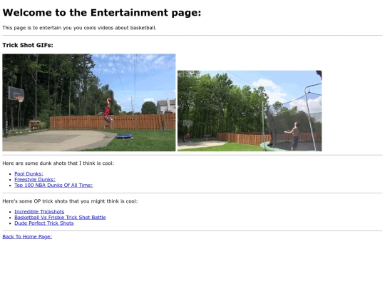 Entertainment screenshot