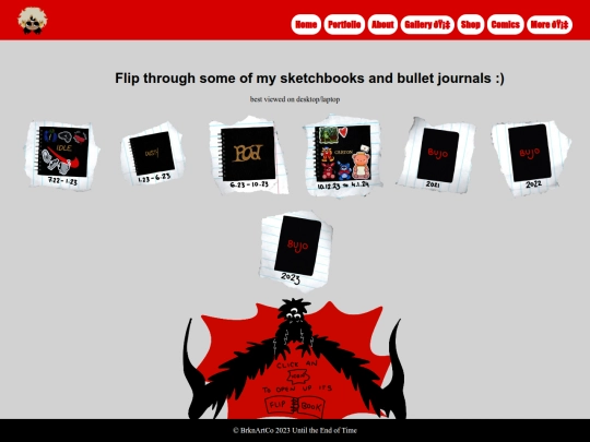 sketchbook-gallery screenshot