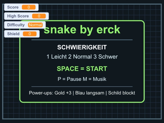 Snake/game screenshot